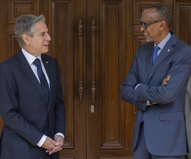Kagame and Blinken discuss DRC conflict