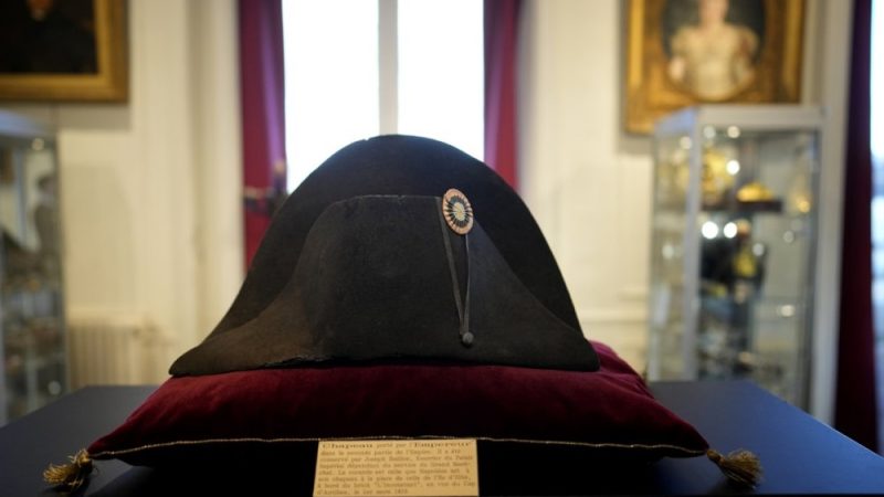 A hat worn by Emperor Napoleon fetches $2m at an auction