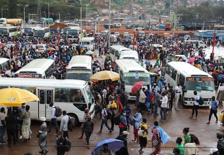 Passengers in Kigali traveling to south,west and east ushered to specific bus parks amid holidays