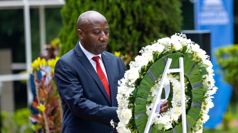Photos: PM Ngirente pays tribute to Rwandan heroes