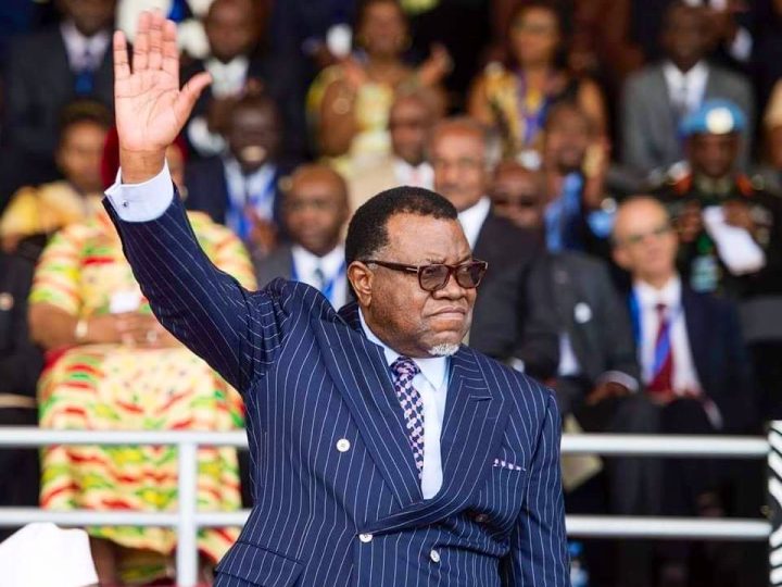 Namibia’s president dies after cancer diagnosis