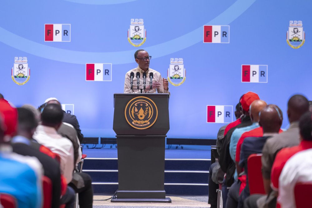 President Kagame urges RPF Inkotanyi members not to be “Useless”