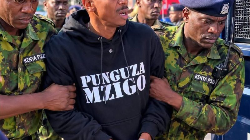 Comedian Eric Omondi arrested in Nairobi